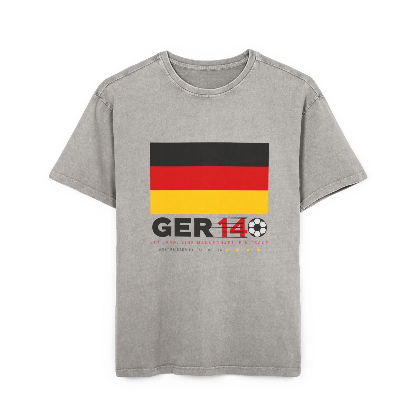 Germany 7-1“ Oversize Vintage T-Shirt – 2014 Legende in Acid Wash