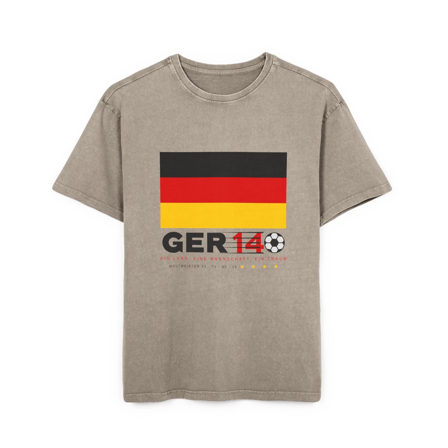 Germany 7-1“ Oversize Vintage T-Shirt – 2014 Legende in Acid Wash