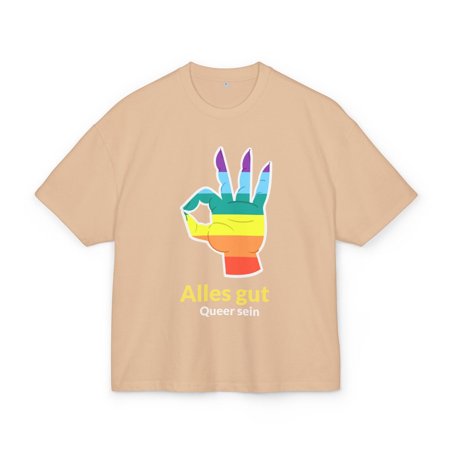 Alles Gut Queer Sein“ – LGBTQ+ Bio Statement T-Shirt (Limitierte Edition)