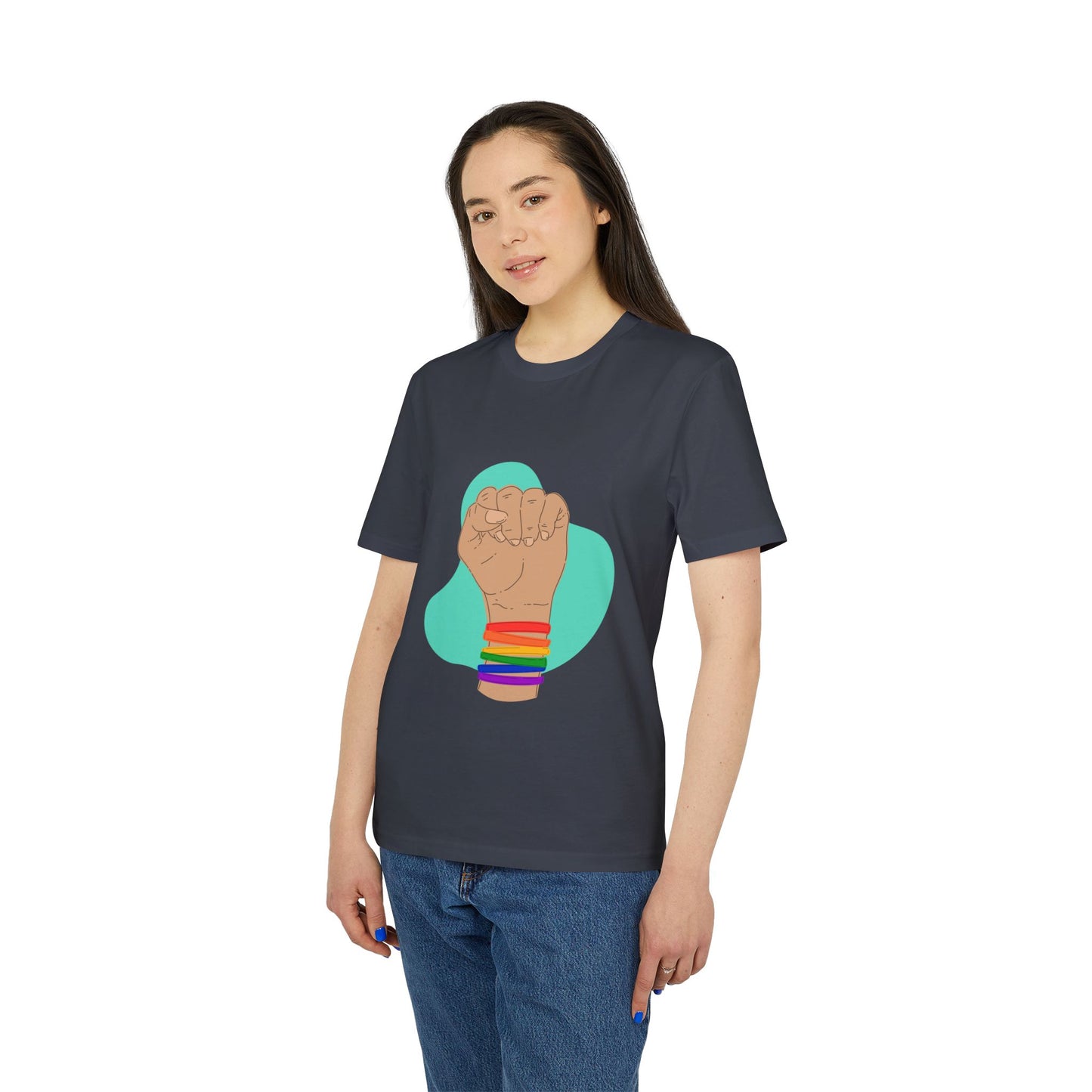 Queer Vision 2.0“ – LGBTQ+ Bio Statement T-Shirt (Limitierte Edition)
