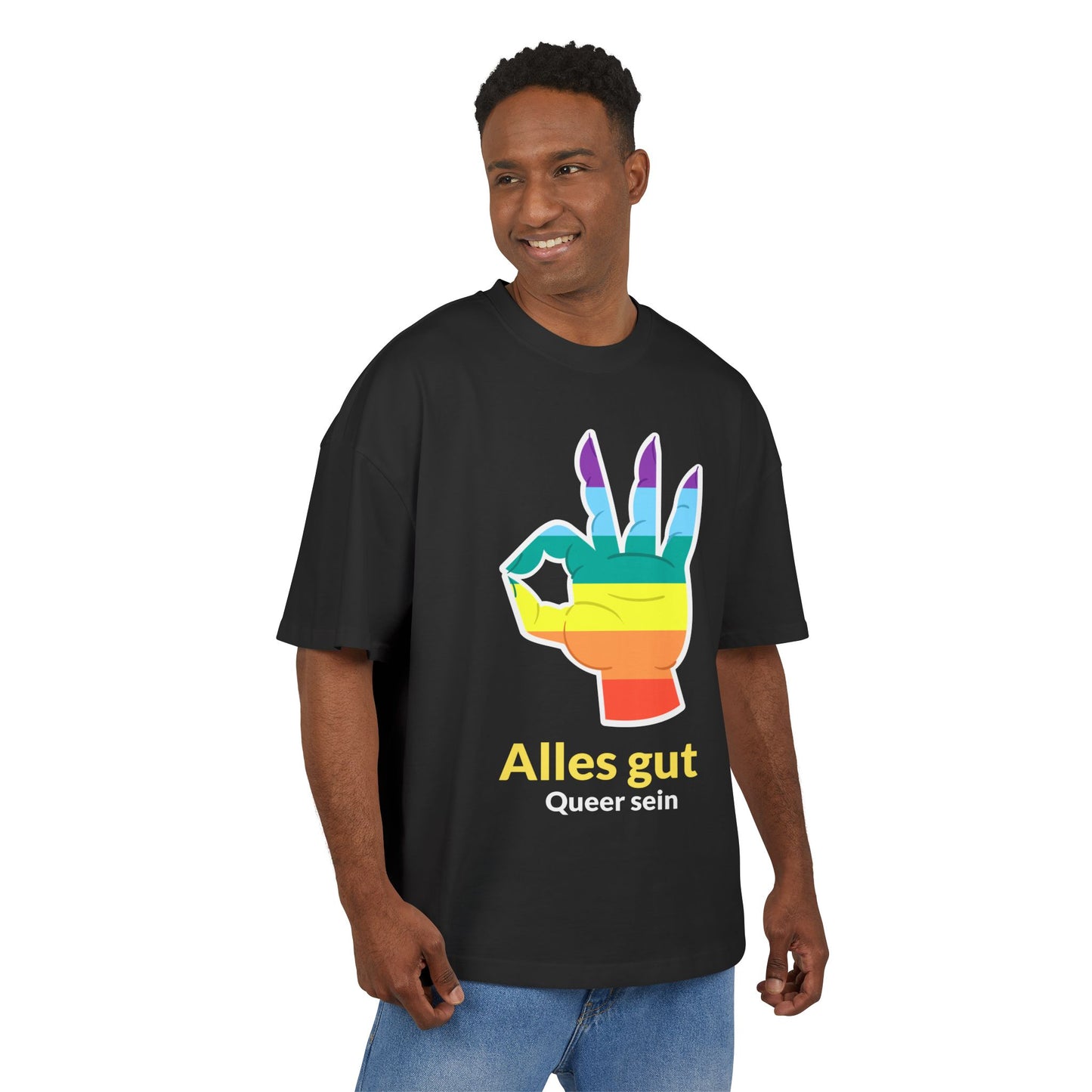 Alles Gut Queer Sein“ – LGBTQ+ Bio Statement T-Shirt (Limitierte Edition)
