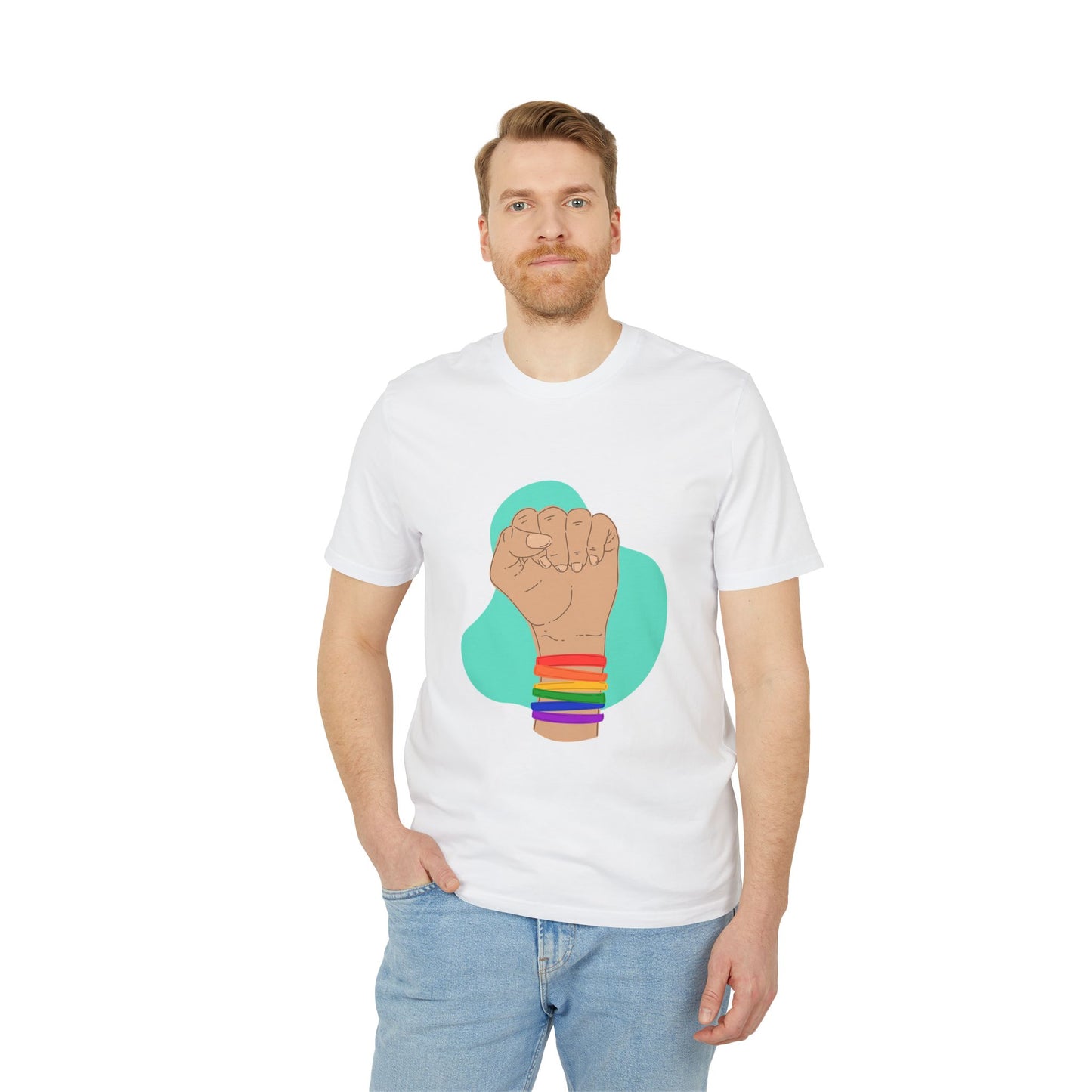 Queer Vision 2.0“ – LGBTQ+ Bio Statement T-Shirt (Limitierte Edition)