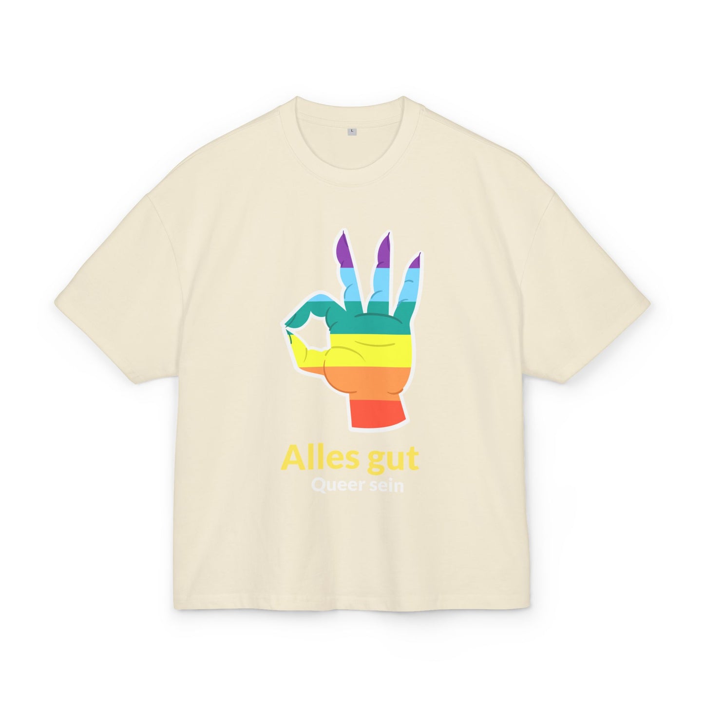 Alles Gut Queer Sein“ – LGBTQ+ Bio Statement T-Shirt (Limitierte Edition)