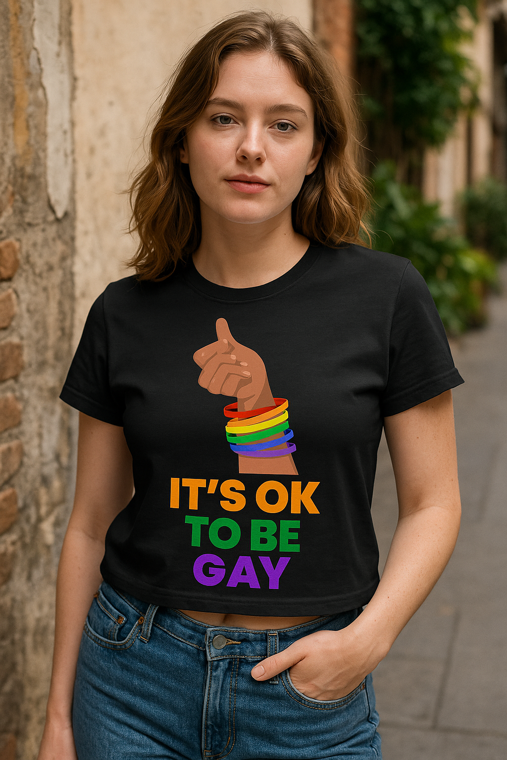 Loud & Loving“ – LGBTQ+ Statement T-Shirt | Limitierte Bio Edition