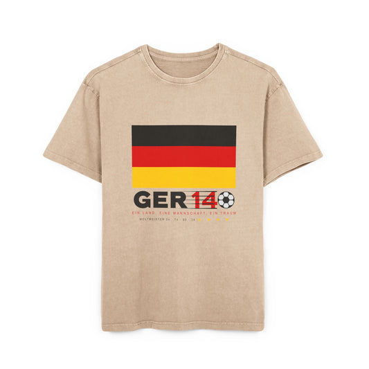 Germany 7-1“ Oversize Vintage T-Shirt – 2014 Legende in Acid Wash